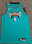 NBA 4 Adams Grizzlies Maillot green imprimé